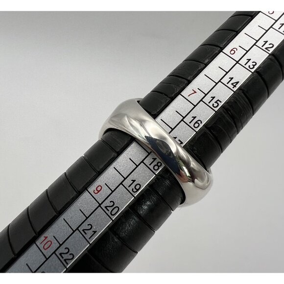 Michael Dawkins Sterling Starry Night Oval Doublet MOP & Amethyst Crystal Ring 8 - Picture 11 of 13